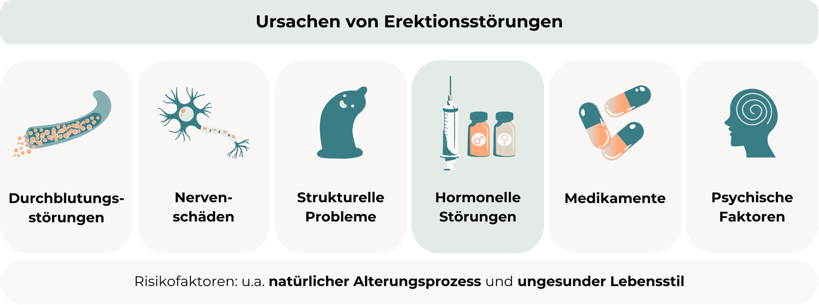 Ursachen und Behandlung von Erektionsstörungen